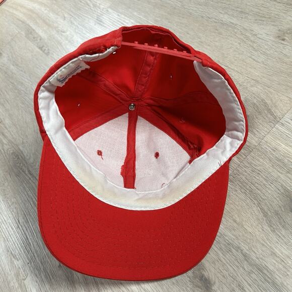 Vintage Sports Specialties 1984 World Series Hat Snapback MLB Padres Tigers Red - Picture 3 of 9